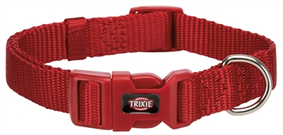 Trixie premium hond halsband rood | 25-40x1,5 cm