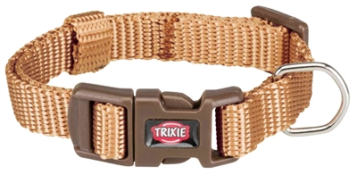 Zzz trixie halsband hond premium karamel beige