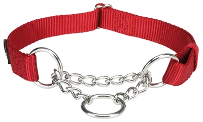 Trixie halsband hond premium halfslip rood | 35-50x2 cm