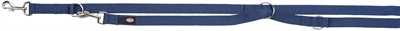 Zzz trixie hondenriem premium verstelbaar nylon indigo blauw