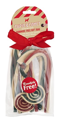 Cupid & comet bumper meaty snacks buffelhuid vrij