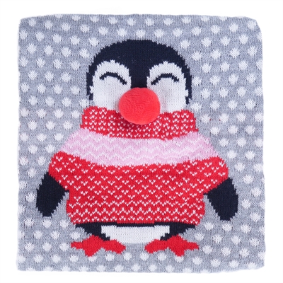 Cupid & comet light up kersttrui pinguin
