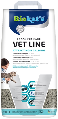 Biokat's kattenbakvulling diamond care | 10 ltr attract & calm
