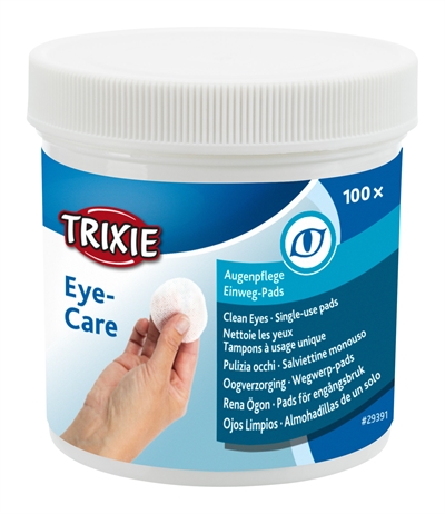Trixie eye care reinigingspads | 100 st