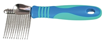 Vivog klittenhark blauw | dierenverzorging tool