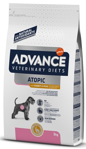 Advance veterinary diet dog atopic graanvrij 3 kg | derma