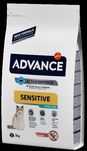 Advance cat sterilized sensitive salmon | 3 kg