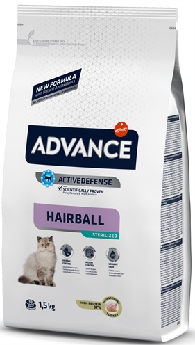 Advance cat sterilized hairball | 1,5 kg
