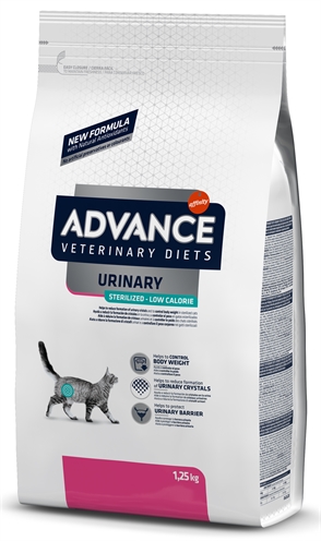 Advance veterinary diet cat urinary sterilized 1,25 kg | minder calorieën
