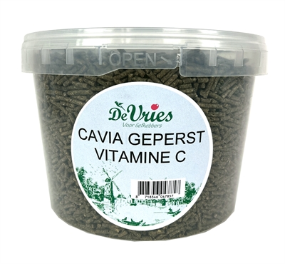 De vries cavia geperst
