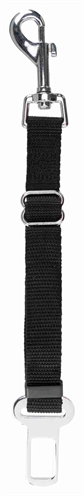 Trixie reserve korthouder met musketonhaak zwart | 45-70x3 cm