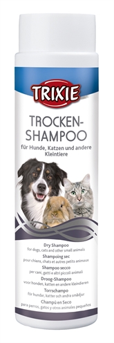 Trixie droogshampoo 200 gr | ideaal voor honden en katten