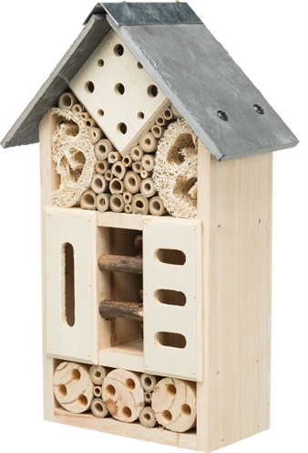 Trixie insectenhotel hout 18×10×29 cm – natuurlijke nestelplaats