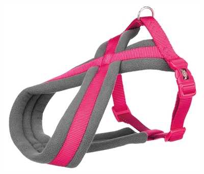 Trixie hondentuig premium touren fuchsia | 30-55x1,5 cm