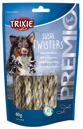 Trixie premio sushi twisters 60 gr | hondensnacks