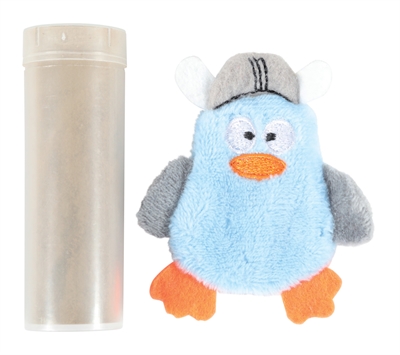 Zolux piraat eend met catnip blauw