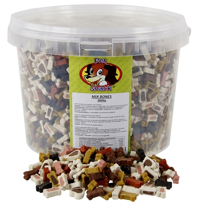 Petsnack mix bones | 3,5 kg hondenkauwbotten