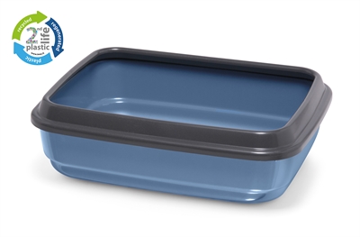 Imac kattenbak jerry 2nd life gerecycled blauw
