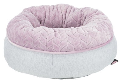 Trixie junior hondenmand donut lichtgrijs/lila | 40x40 cm