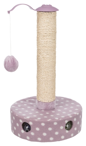 Trixie junior krabpaal fleece lila | 26x26x47 cm