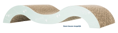 Trixie junior krabplank golf lila/mintgroen | 38x18x6 cm