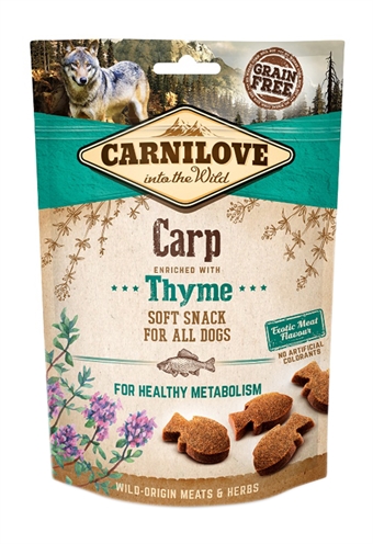 Carnilove soft snack karper / tijm | 200 gr