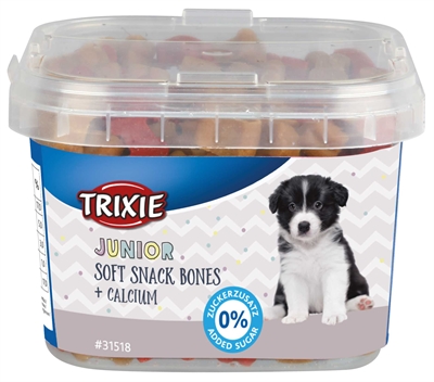 Trixie junior soft snack bones 140 gr | met calcium