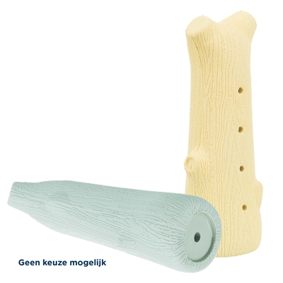 Trixie junior ritselende tak natuurrubber 10 cm | assorti 3st
