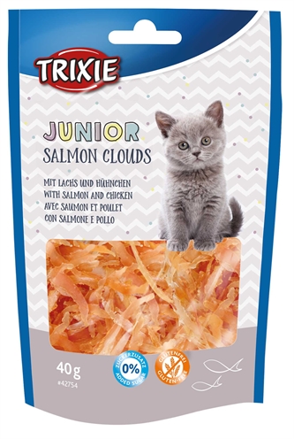 Trixie junior salmon clouds | 40 gr hondensnacks