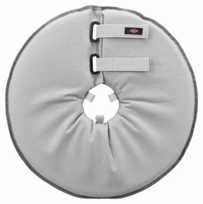Trixie beschermkraag schuimrubber grijs | m 38-42x21,5 cm