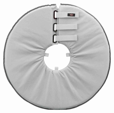 Trixie beschermkraag schuimrubber | l-xl 53-56x27 cm grijs