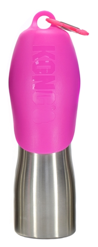 Kong h2o drinkfles rvs roze | 740 ml