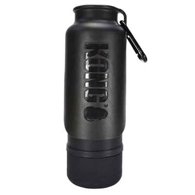 Kong h2o drinkfles thermos zwart | 740 ml