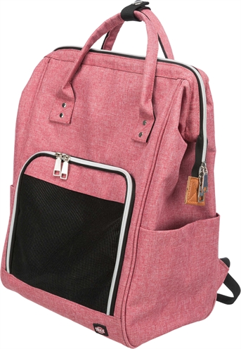 Trixie hondentas rucksack ava rood | 42x32x22 cm tot 10 kg