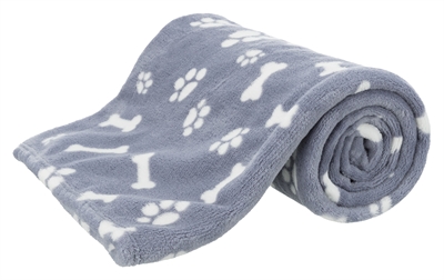 Trixie hondendeken kenny fleece blauw | 150x100 cm