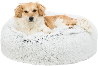 Trixie hondenkussen harvey rond | 60x60x18 cm wit / zwart
