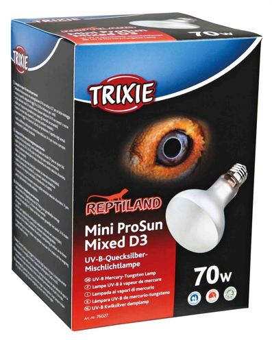Trixie reptiland mini prosun uv-b lamp 70w | 8x8x10,8 cm