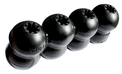 Kong extreme goodie ribbon | zwart 21,5x8,5x5,5 cm