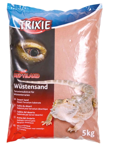 Trixie woestijnzand rood 5 kg | reptiland terrarium accessoire