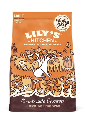 Lily's kitchen dog adult chicken duck countryside casserole