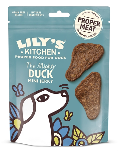 Lily's kitchen dog the mighty duck mini jerky