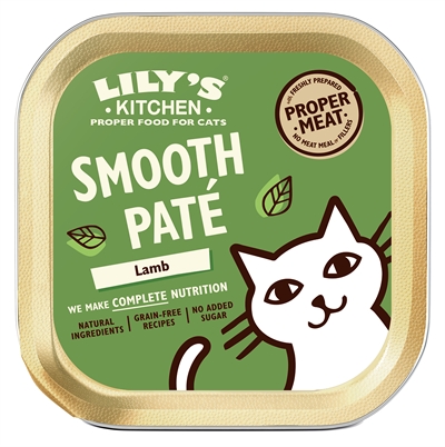 Lily's kitchen cat smooth pate lamb