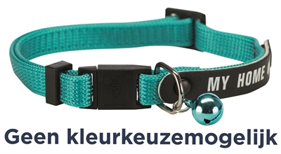 Trixie halsband kat my home met adresflap assorti | veilig en stylish