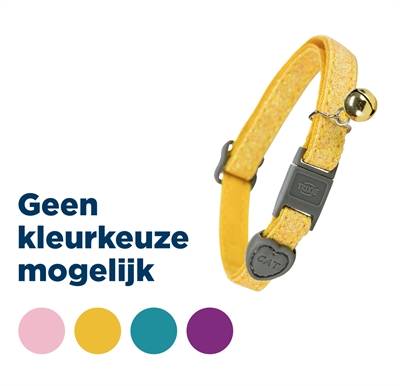 Trixie halsband kat glitter assorti | 4 stuks