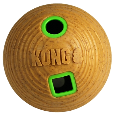 Kong bamboo feeder bal | voerbal 12x12x12 cm