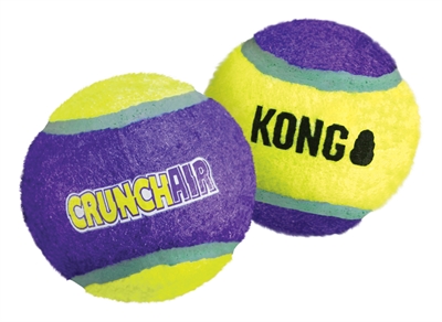 Kong crunchair tennisballen | 3 stuks 5x5x5 cm