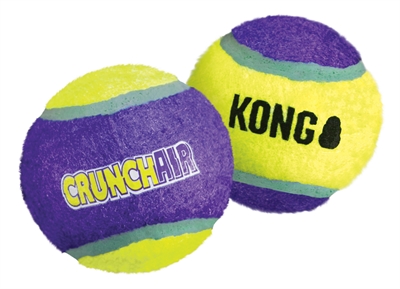 Kong crunchair tennisballen | 3 stuks 6,5x6,5 cm