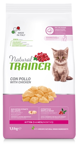 Natural trainer natural trainer cat kitten chicken | 1,5 kg