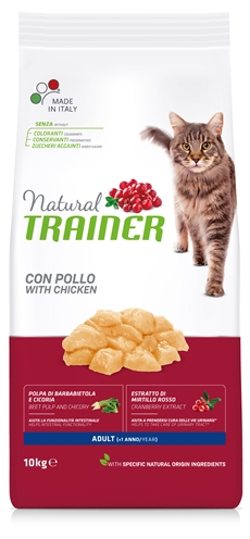 Natural trainer cat adult chicken