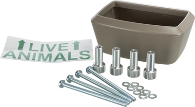 Trixie schra set voor vliegtuig transportbox skudo | schroeven